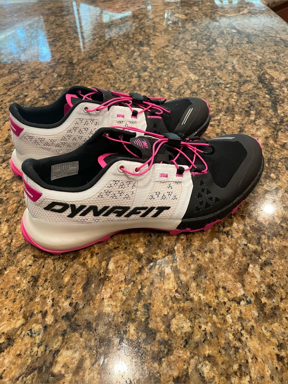 Dynafit Women's Trail Running Shoes - White, Black & Pink